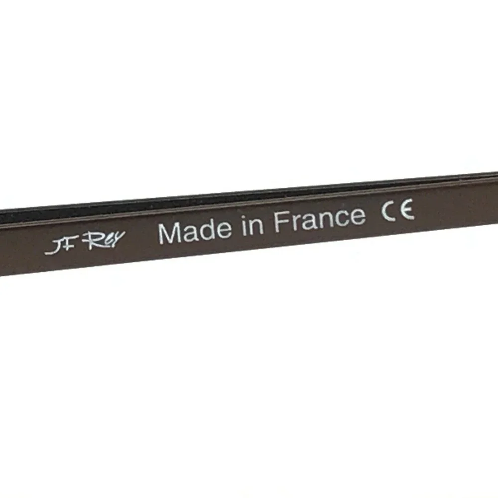 J.F. Rey Eyeglasses Frames JF0921 6097 Brown Rectangular Cat Eye 50-18-145